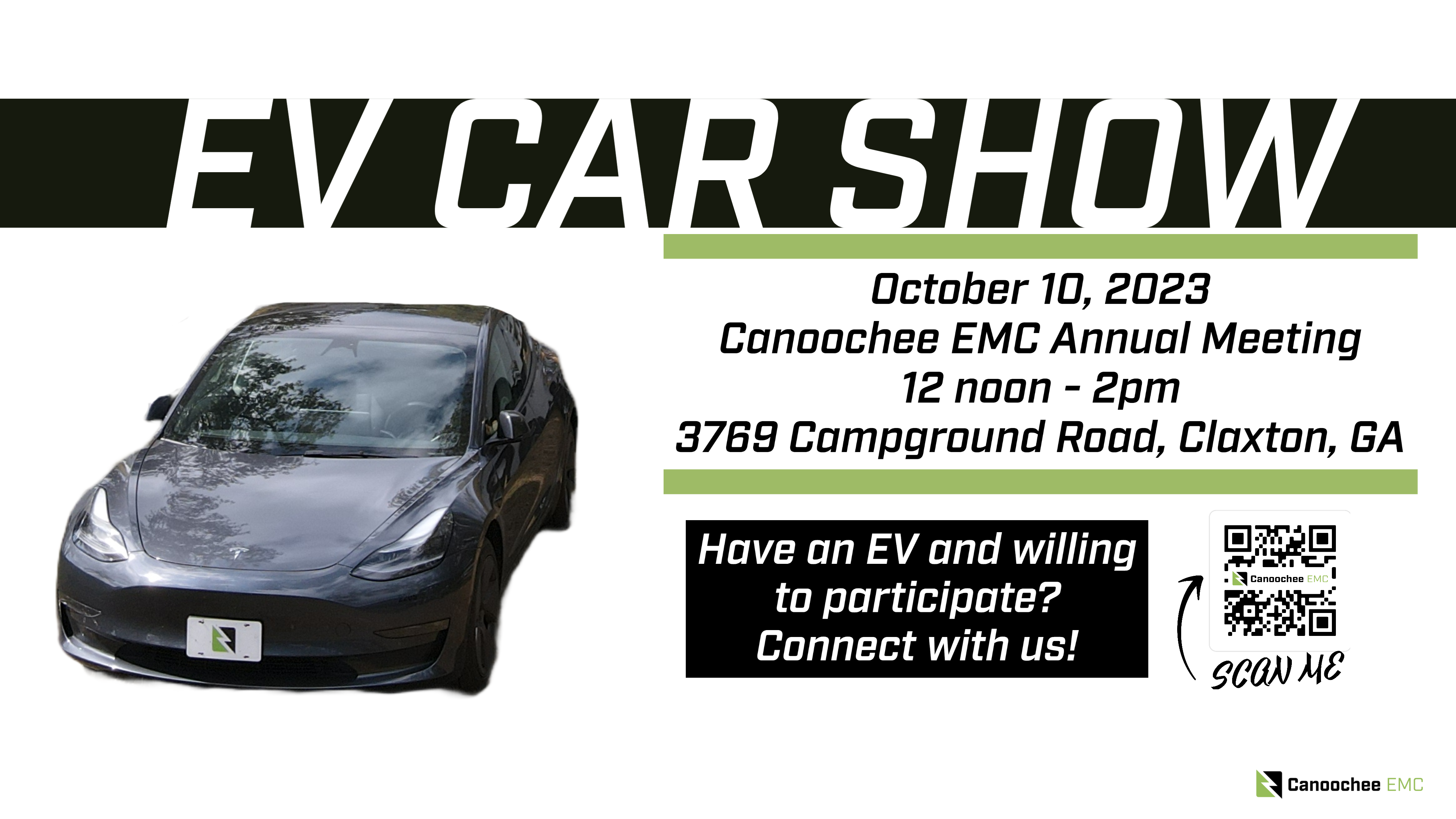 EV Car Show Flyer
