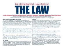 Equal Opportunity Poster